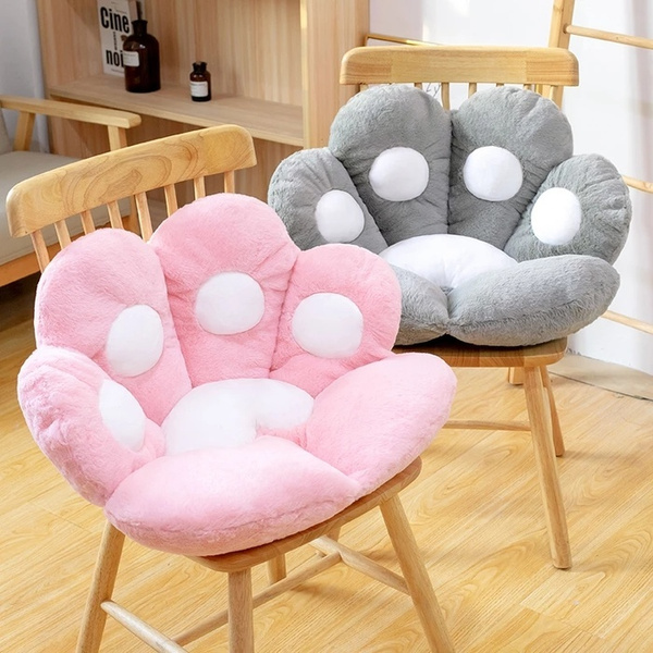  Cute Seat Cushion, Cat Paw Shape Floor Cushion with