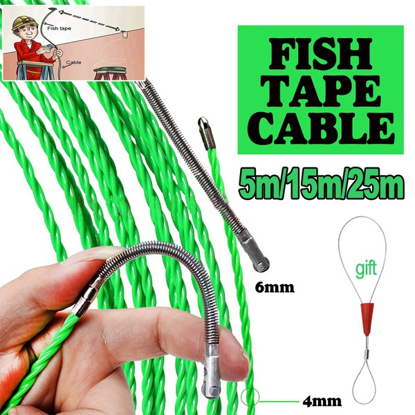 5/10/15/20/25/30m Cable Puller Electrical Wire Fish Tape Cable