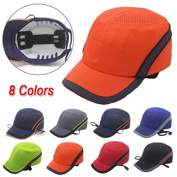 New Breathable Work Safety Anti-Impact Helmet Baseball Hat Style ...