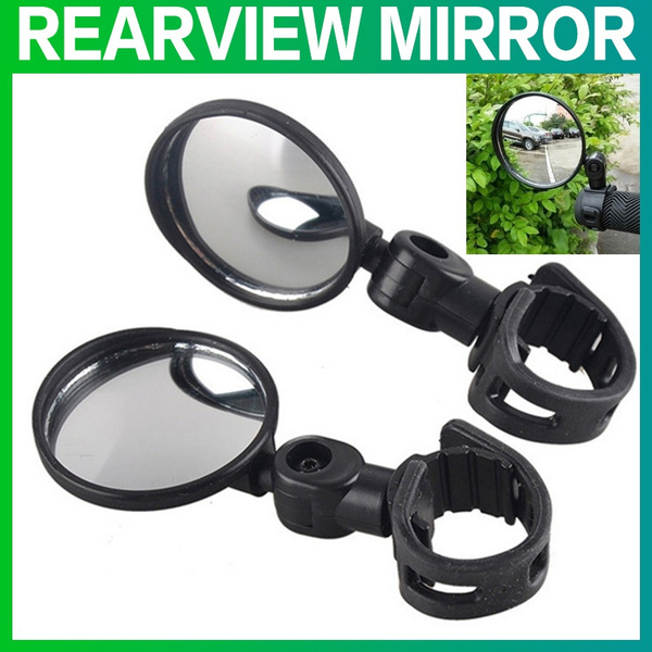 Bicycle Rearview Handlebar Mirrors Cycling Rear View MTB Bike Handle Silicone