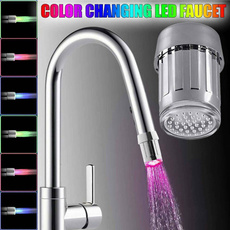 Shower, Faucets, led, 7colorsledchangingfaucet