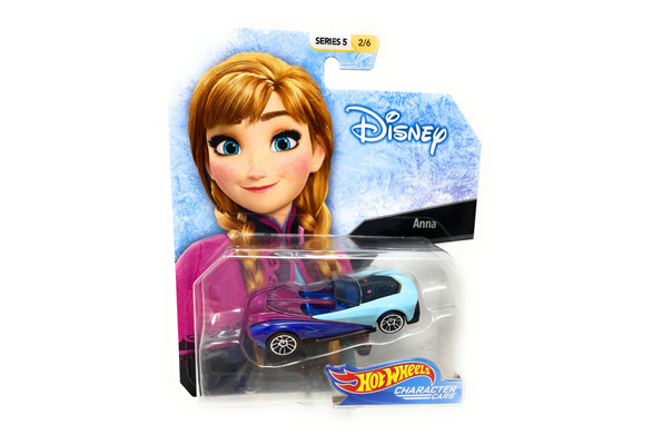 Hot Wheels Character Car Frozen Anna 2 6 Car from Pixar Series 5 Set Wish