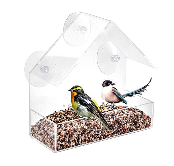Mangeoire à oiseaux Plexiglas