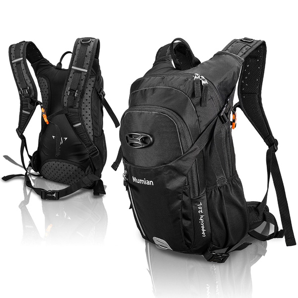 20L Capacity Adjustable Waterproof Backpack Outdoor Camping