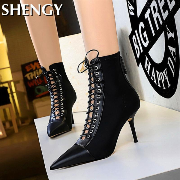 Botas best sale negras elegantes