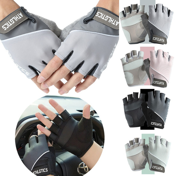 Half Finger Knuckle Gloves Finger Motorcycle Bicycle Riding Cycling Shockproof 
