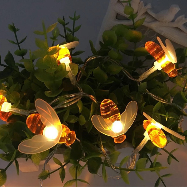 DIY Honey Bee Garland Decoration