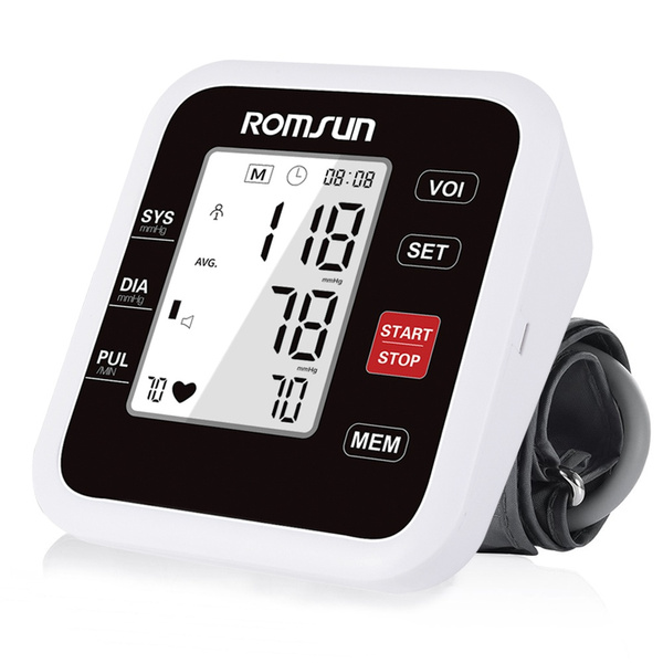 Digital Blood Pressure Monitor Automatic Upper Arm Machine Pulse Meter Cuff