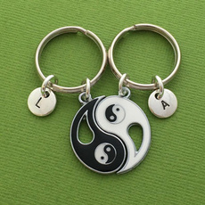 Gifts For Her, Yoga, Jewelry, couplekeychain