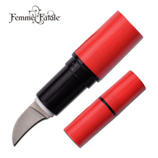 Blade, Lipstick, Red, Knife