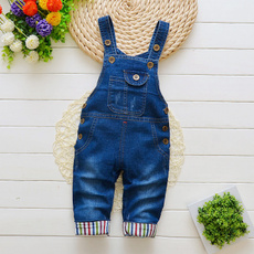 trousers, kids clothes, Spring/Autumn, dungaree