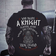 knighttshirtformen, Fashion, vikingtshirt, armortshirt