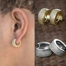 Mens Earrings, hip hop jewelry, punk earring, vintage earrings