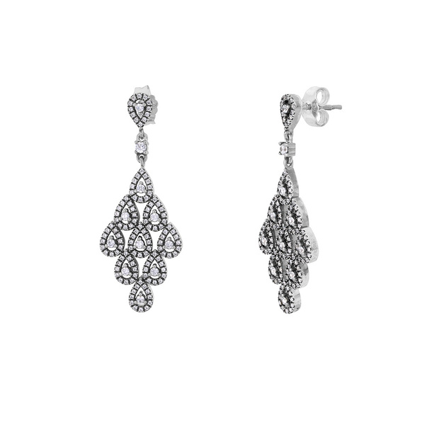 pandora cascading glamour earrings