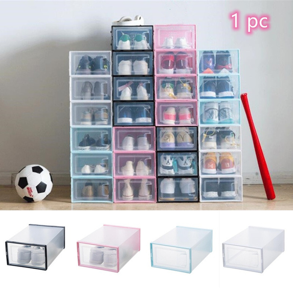 Sneakers Shelf Storage Organizer Shoe Rack Storage Bins Drawers ...