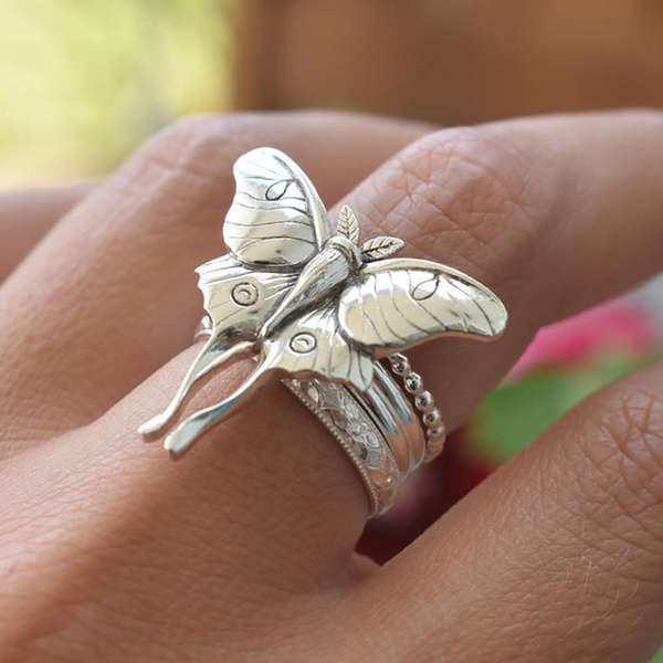 Butterfly shank sale ring