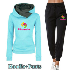 Fashion, pullover hoodie, pants, Tops