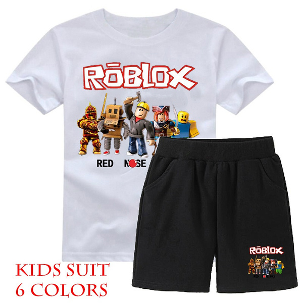 Roblox, Shirts & Tops, Roblox Shirt And Girls Red Shorts