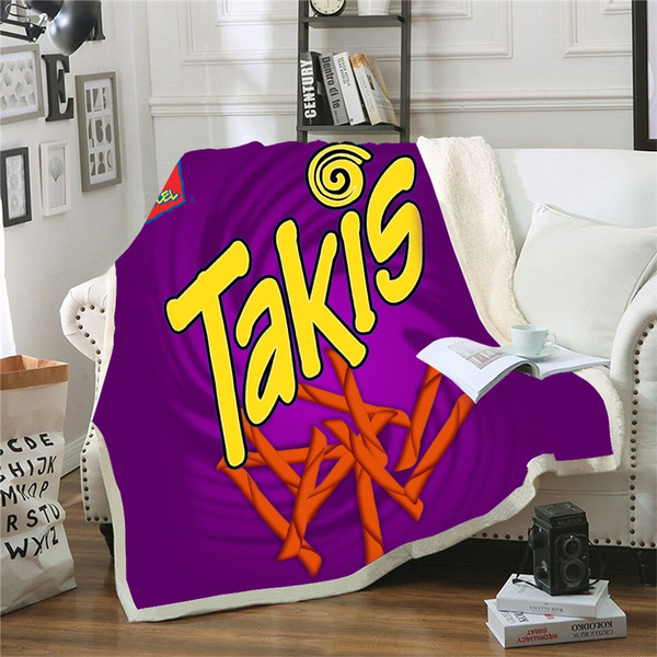 3D Takis Blanket Sofa Couch Bed Plush Cozy Warm Bedroom Blankets for ...