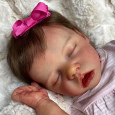 Collectibles, closedeyesbabydoll, art, babybirthdaygift