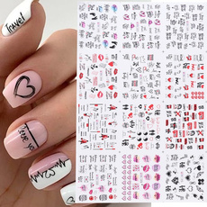 decoration, nail decals, Love, Beauty