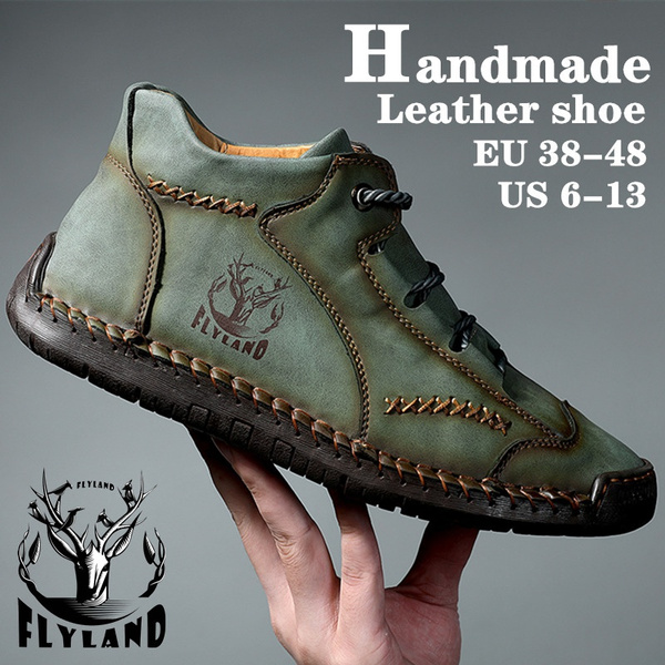 Men's Handmade Genuine Leather Sneaker