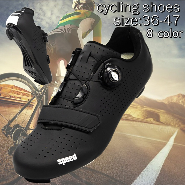 Mens Road Bike Cycling Shoes Riding Shoes with Compatible Cleat Peloton Shoe with SPD and Delta for Men Lock Pedal Bike Shoes