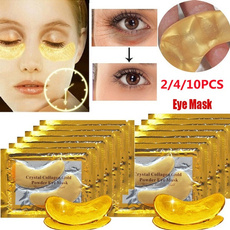 golden, beautymask, eye, collageneyecream