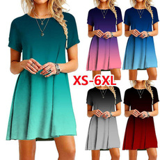 Mini, short sleeve dress, Tie Dye, Summer