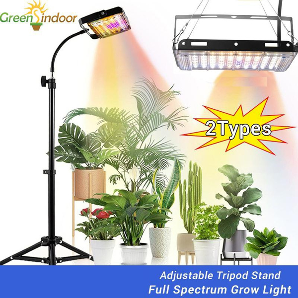 2 Type Grow Lights with Stand LBW 10000W Full Spectrum LED Floor Plants