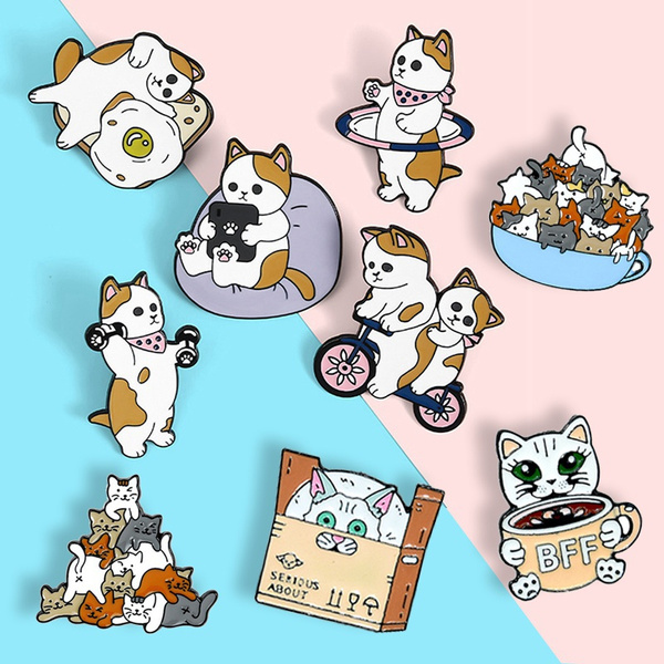 Funny Badge Reel ~ Cat ~ Badge Reel ~ Cute Badge Reel ~ Cartoon