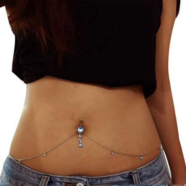 30/50PC Mix Color Acrylic Stainless Steel Belly Button Rings for Women  Girls Belly Navel Piercing