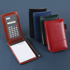 businessampindustrial, Pocket, documentsfolder, leatherfolderwithcalculator