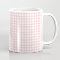 pink, Coffee, plaid, Cup