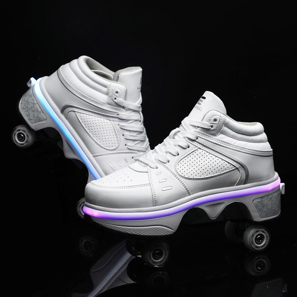 Quad kick roller hot sale skates retractable