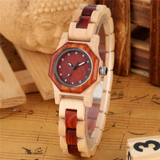 womenwoodenwatch, ladygift, DIAMOND, Joyería de pavo reales