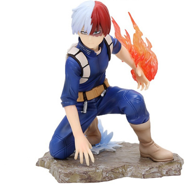 New 2021 16.5cm My Hero Academia Todoroki Shoto 1/8 Anime Figure Statue ...