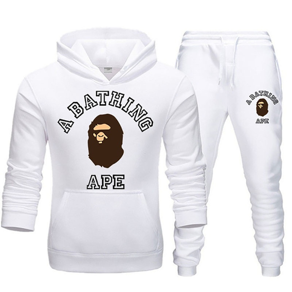 mens bape tracksuit