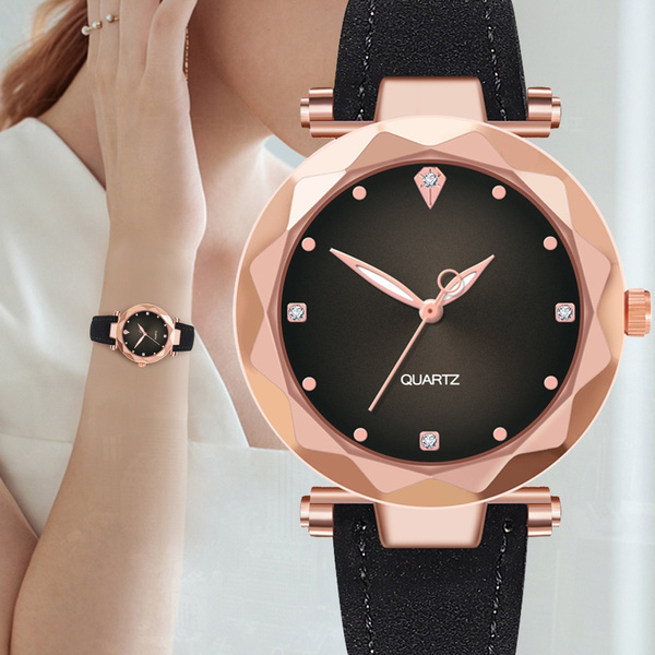 Women's rhinestone fashion hot sale student quartz watch