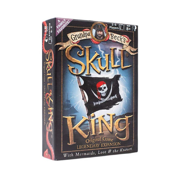 Skull King Board Games 2-6 Players Card Game English Edition | Wish