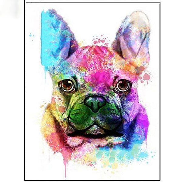 5d Dog Diamond Painting 5D Animal Full Drill Square Diamond Art