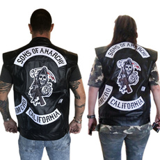 Vest, motorcyclevest, leather, Motorcycle