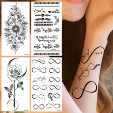 tattoo, Infinity, temporarytattooinfinity, Sunflowers