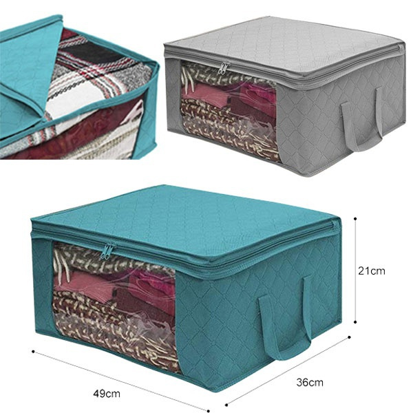 Clothes Organizer for Wardrobe Plastic Foldable Storage Box Sheets