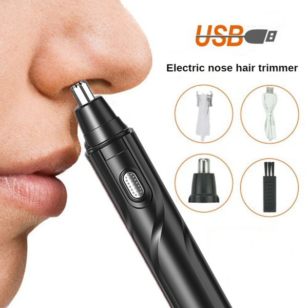 Electric Nose Hair Trimmer Removal Multifunctional Rechargeable