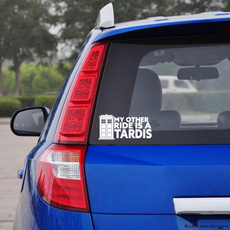 Car Sticker, Removable, letter print, Funny