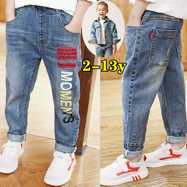 Buy SG Fashion Boys Jeans Slim Fit Denim Joggers with Drawstring Round  Elastic Waist for Kids (SG-2024_Lt.Gry-3-4Yrs) at Amazon.in