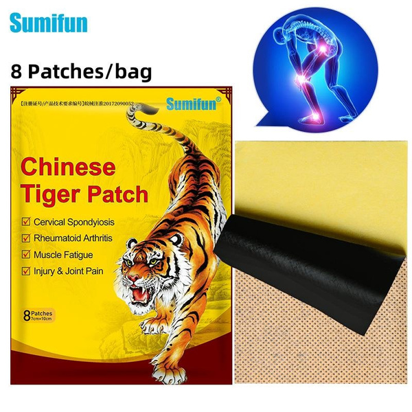 8pcs 1 bag tiger balm patches analgesic plaster arthritis joint back