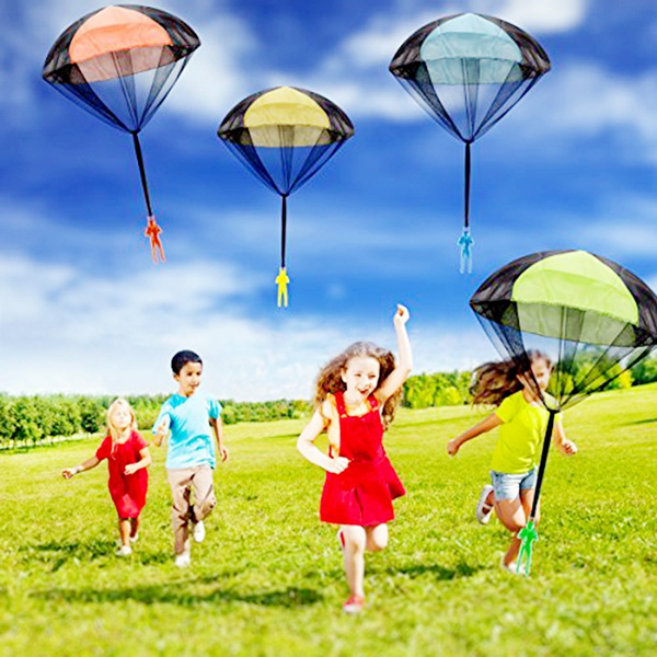 Kids Educational Parachute Toys For Kids Outdoor Game Fun Sports Children's Toy 
