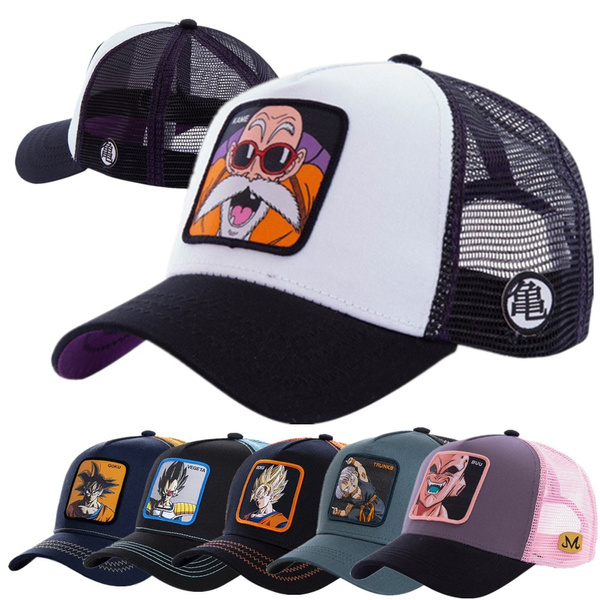 Goku Cap Hat Custom Anime Dragon Ball Snapback  Snapback hats Caps hats  Anime dragon ball